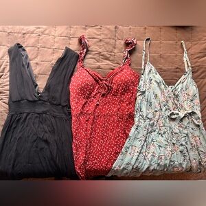Dress bundle - Black, Red, Floral